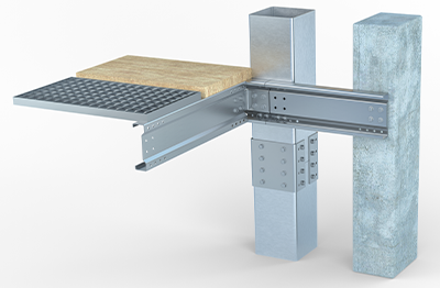 Bärande stål eller betongkonstruktioner
