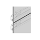 Dold panelinfästning för högtryckslaminatskivor | TU-S